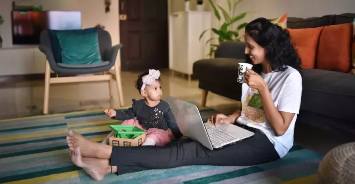 Family-friendly office culture at Pluxee (Sodexo)