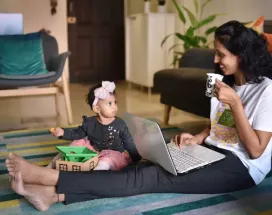 Family-friendly office culture at Pluxee (Sodexo)